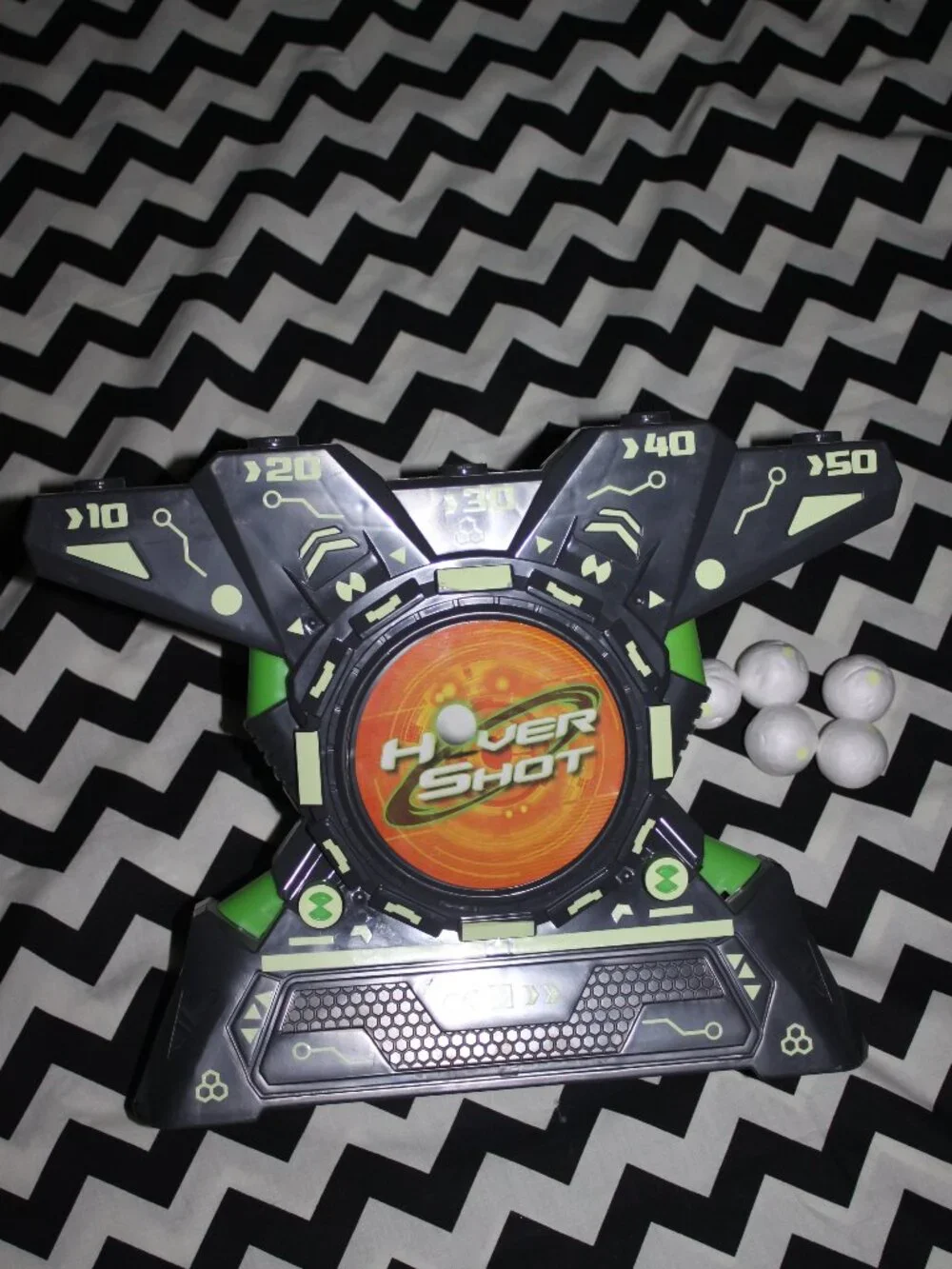 Glow-In-The-Dark Hover Shot (5 Foam Balls Included)
